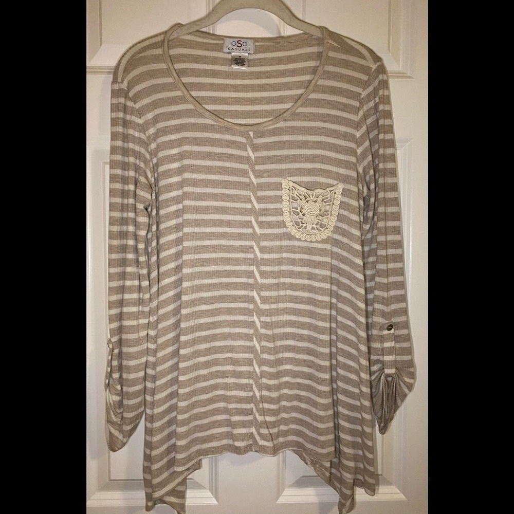 OSO Casuals Striped Top